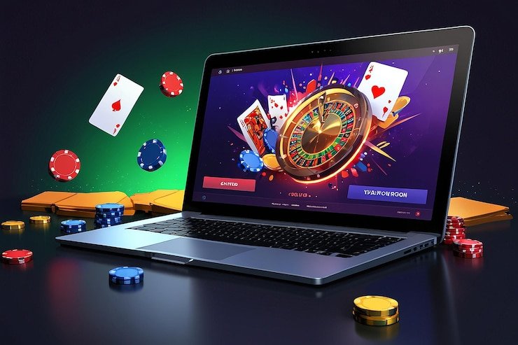 Caribbean Stud Poker table interface on rudaltoto login